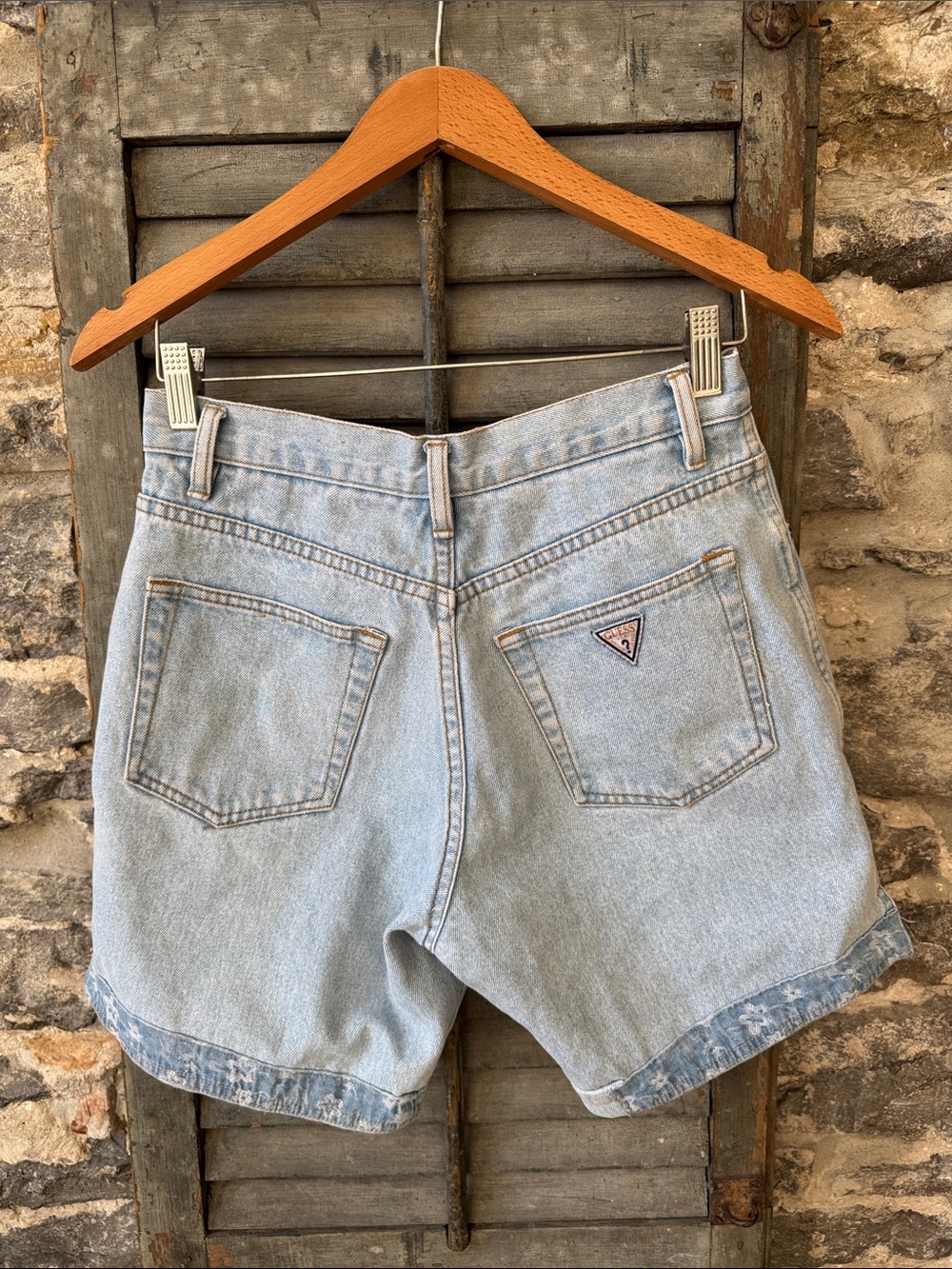 Guess Reworked Jean Shorts - Picture 5 of 7